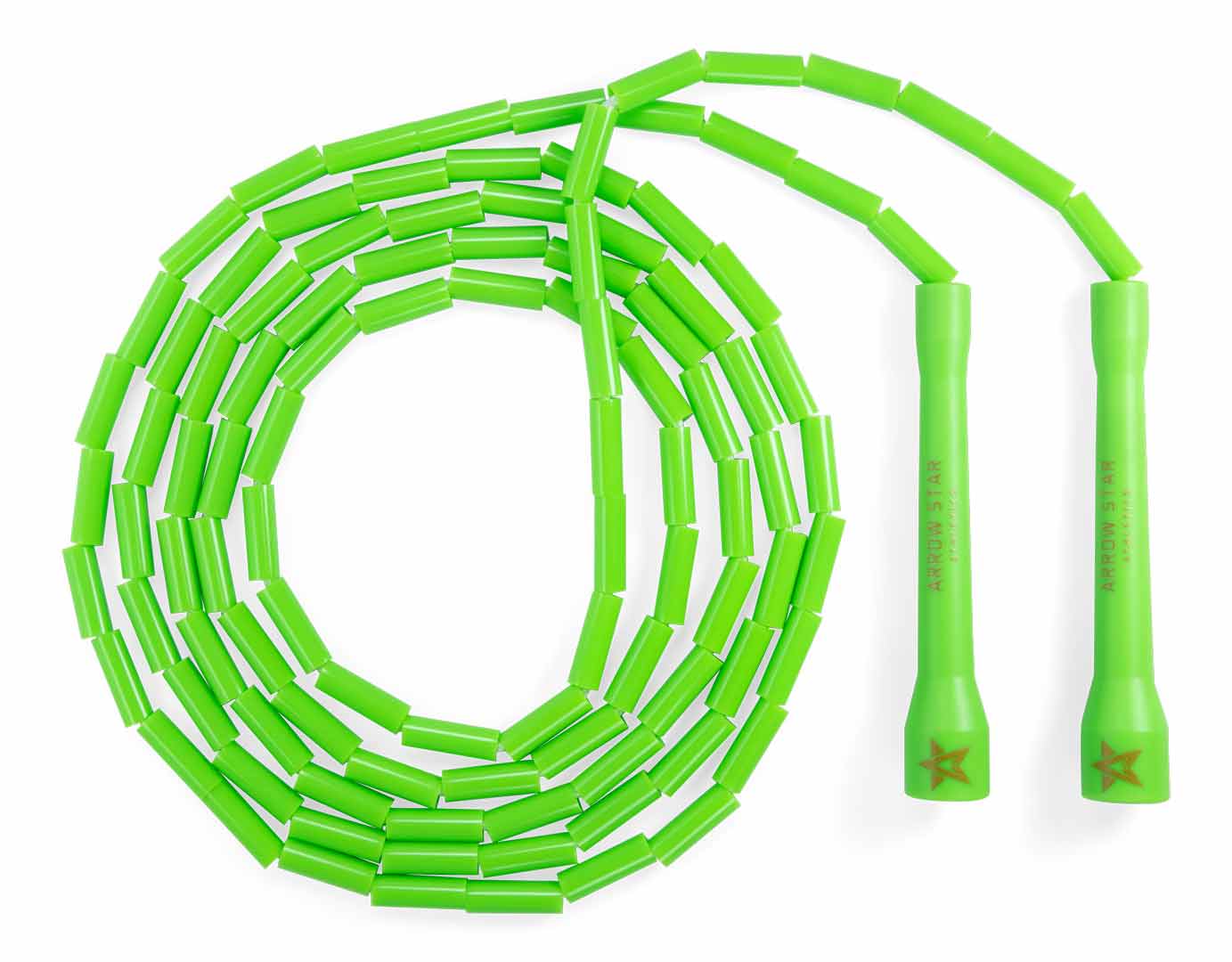 Neon Green Beaded Rope