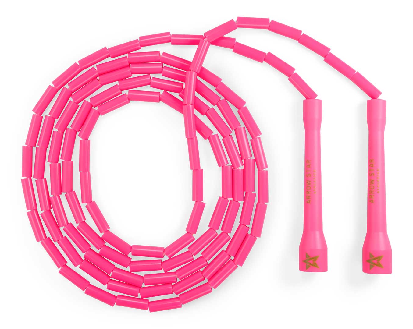 Hot Pink Beaded Rope